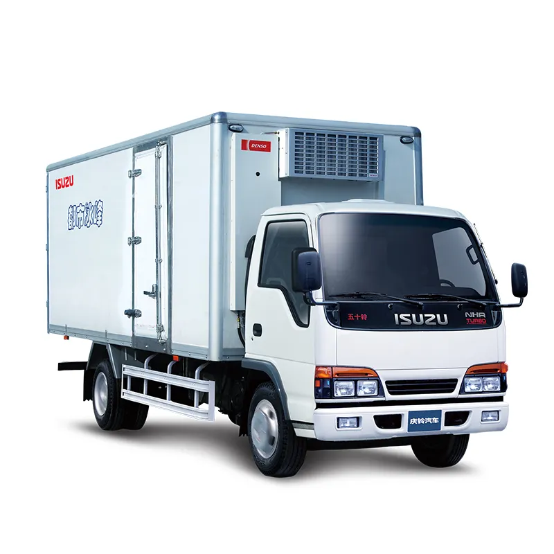 Охлаждающий грузовик ISUZU, холодильник 4 тонны, замороженные продукты, охлаждающая цепь, грузовые автомобили для продажи
