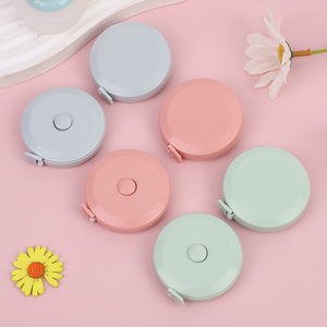 Portable Retractable Soft <b>Tape</b> <b>Measure</b> Mini Round Plastic Measuring <b>Tape</b> For Body Sewing <b>Tailor</b> Cloth Measurement - Product Image 4