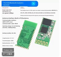 Module Bluetooth intégré maître/esclave HC-05 HC-06, port série sans fil, communication transparente, module Bluetooth HC-05
