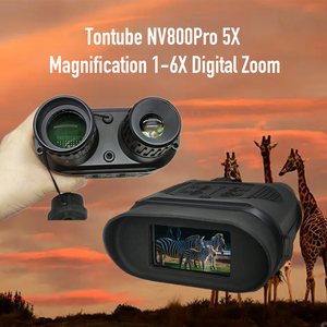 Gafas de Visión Nocturna Térmicas Infrarrojas Económicas NV800PRO, Visión Nocturna en la Oscuridad Total, Cámara Binocular para Caza con Pantalla LCD - Product Image 3