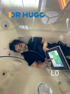DR.HUGO L0 Chambre hyperbare à oxygène électrique à coque souple 1.5 ATA HBOT portable pour le corps - Product Image 4