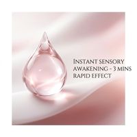 Gel d'excitation féminin infusé aux extraits botaniques avec Sophora et Ginseng, pH équilibré, sans alcool, action rapide, 15 ml