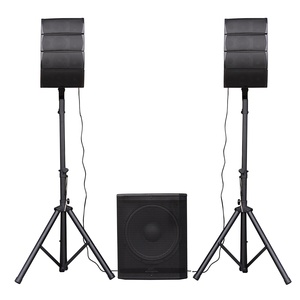 1600W 12 "loa siêu trầm âm thanh chuyên nghiệp karaoke Bộ BT TWS Hộp âm thanh Hệ thống loa PA hoạt động woofer + mảng dòng bocina parlante - Product Image 1