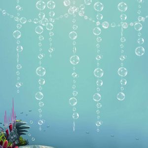 Dưới Biển bên trang trí bong bóng trắng Vòng Hoa Treo <span class=keywords><strong>Streamer</strong></span> bãi biển Banner Backdrop đại dương sinh nhật Nguồn cung cấp bên - Product Image 1