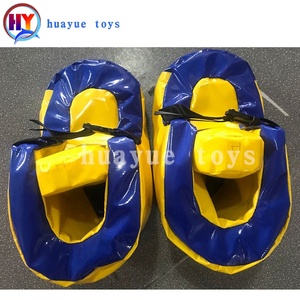 Chaussures géantes gonflables en mousse souple PVC <span class=keywords><strong>pour</strong></span> enfants et adultes, <span class=keywords><strong>jeu</strong></span> de sport de football d'équipe en plein air, bottes de cowboy amusantes - Product Image 5