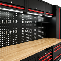 Coffres à outils modulaires personnalisés avec roulettes, système d'armoires à outils pour atelier, réparation automobile, rangement, armoire à tiroirs