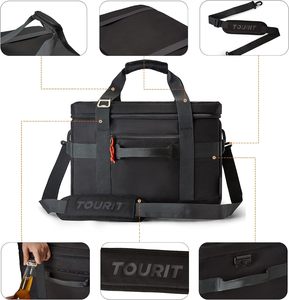 Sac à dos isotherme de camping avec bandoulière, sac isotherme de grande capacité portable pour pique-nique, imperméable - Product Image 4