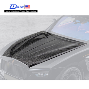 Capot complet en fibre de carbone sèche style RR MSY pour Rolls Royce Spectre - Product Image 1