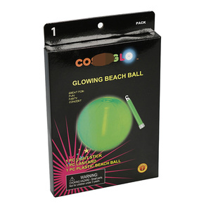 Caja de Embalaje de Papel Impresa Personalizada con Pestaña para Colgar, Caja de Cartón Plegable Negra Impresa para Artículos Pequeños - Product Image 1