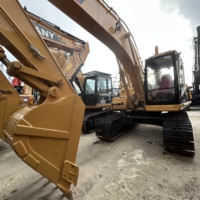 Excavatrices d'occasion CAT 320BL originales 2023 en bon état, 20 tonnes, godet de 1,0 m³, faible nombre d'heures de travail, excavatrice sur chenilles Caterpillar