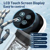 IPX7 Voll wasserdichtes LCD-Display Saugen Rotierender Schub Automatischer männlicher Mastur bator Cup Auto Man Stroke Machines für Männer