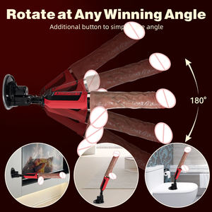 6,3 Zoll mit Saugnapf und Heizung 10 Vibrations stufen 7 Teleskops tufen <span class=keywords><strong>Dildo</strong></span> Sexspielzeug für Frau Consol ador Sex Machine - Product Image 5