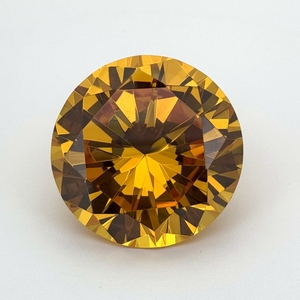 อัญมณี HQ 25มม. 30มม. 40มม. 50มม. พลอยหลากสีสีเหลืองชมพูลูกบาศก์เซอร์โคเนียเพชร5A เจียระไนแบบปราดเปรื่อง - Product Image 4