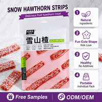 Yijiale Gevriesdroogde Hawthorn Strips 120g Suikerbedekte Hawthorn Snack Verse Fruitpuree Zuurzoete Voorgerecht Traktatie