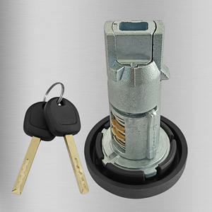 Chevrolet Ignition <b>Lock</b> Cylinder XF221D3 2 <b>Keys</b> Black Cylindrical <b>Lock</b> Car Part - Product Image 4