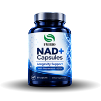 Capsules NAD à Marque Privée, Complément Alimentaire pour le Bien-être Mitochondrial, Fabricant de Capsules NAD OEM ODM