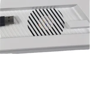 Para Playstation 4 Pro Acessórios Cooler Ventilador de Refrigeração Suporte Vertical Cradle Dual Controllers Carregamento Dock Holder para <span class=keywords><strong>ps4</strong></span> Pro - Product Image 2