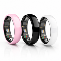 Bague intelligente NFC en acier inoxydable avec suivi du rythme cardiaque, du sommeil et de la forme physique, contrôle par application, paiement, compatible Android, étanche IP68