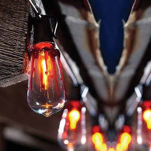 Decorações de Natal 5W Flicker Chama Lâmpadas Alumínio Lâmpada Corpo com Chama Sangue Lágrimas E14 Base para Jardim ROHS Certified - Product Image 3