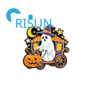 <span class=keywords><strong>เข็มกลัด</strong></span>เคลือบลายการ์ตูนฮาโลวีนน่ารักๆ <span class=keywords><strong>ขาย</strong></span>ส่ง ลายฟักทองยิ้ม ผี แมวน่ารัก หมวกแม่มด ของตกแต่งเสื้อผ้า - Product Image 6