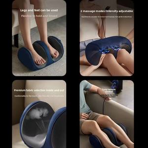 Массажер для ног 2024 Footspa с вибрацией и горячим компрессом, многофункциональный домашний массажер для ног с функцией разминания. - Product Image 4