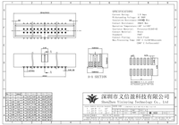 Connecteurs de câblage IDC mâles SMD/SMT à 18 broches, pas de 1,0 mm, 1,27 mm, 2,0 mm, 2,54 mm, simple/double rangée, pour cartes PCB DC3