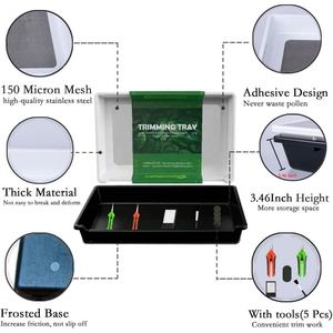Juego de Bandejas de Recolección de Plástico con Filtro y Tijeras - Product Image 2