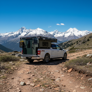 <span class=keywords><strong>Camper</strong></span> Pop-up <span class=keywords><strong>4x4</strong></span> in Alluminio di Alta Qualità per Fuoristrada, con WC Portatile e Area Notte per Pickup - Product Image 1