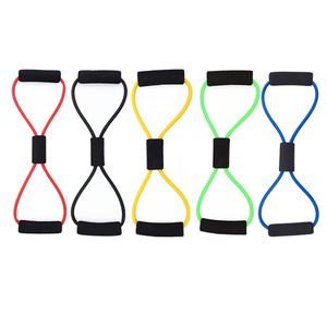 Bandes de Résistance Jstar pour Entraînement à Domicile, Entraînement de la Poitrine, Étirements, 8 Formes, <span class=keywords><strong>Corde</strong></span> de Tension, <span class=keywords><strong>Corde</strong></span> de Yoga, Matériel TPE - Product Image 1