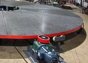 Diameter 6m Carrousel Schuimsnijmachine Met 0-7 Graden Snijhoek - Product Image 5