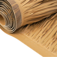Chaume artificielle de maison de palme mexicaine simulée en plastique sur mesure