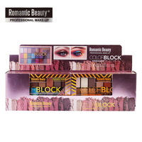 Palette de fards à paupières scintillants mats 24 couleurs, non tachant, maquillage de scène, coffret cadeau, poudre scintillante, vente en gros