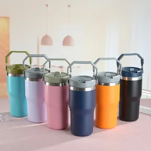 Hot Selling Ready to Ship 20Oz 30Oz Tumbler Stainless Steel Vacuum Insulated Tumblers With Lid Double Wall <b>Travel</b> <b>Mug</b> - Product Image 2