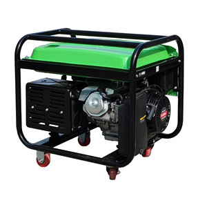 Générateur à essence Rz6600cx3 5500W monophasé triphasé double tension portable avec AVR et roues - Product Image 3