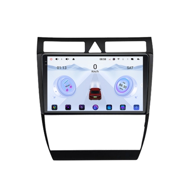 New Head Unit Auto Radio Android Car Radio for Audi A6 1997-2004 Dvd Screen Multimedia Stereo Car Player