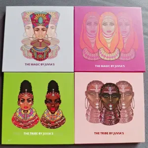 Palette de fards à paupières <span class=keywords><strong>Juvias</strong></span> Place Nubia Cleopatra Sahara, finitions nacrées, mates et scintillantes, imperméable, 8 couleurs - Product Image 3