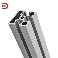 Profils en aluminium extrudé 3030 à deux et trois fentes, profils en alliage d'aluminium industriels 3030 pour ligne d'assemblage