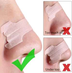 La rinite trasparente più popolare respirano le strisce nasali abbronzanti a forza Extra destra 10 per allergie - Product Image 4