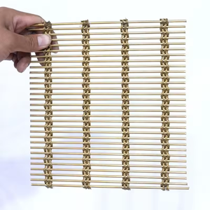 Cortina <span class=keywords><strong>de</strong></span> <span class=keywords><strong>Malla</strong></span> <span class=keywords><strong>de</strong></span> Aluminio Ligera con Doble Gancho para Decoración <span class=keywords><strong>de</strong></span> Hoteles, Diseño Interior y Exterior - Product Image 6