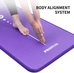 PROIRON - Tapete de <span class=keywords><strong>Yoga</strong></span> NBR Ecológico, Extra Grueso, de Espuma, para Pilates, Ejercicio, Gimnasio en Casa, Viajes, con Logotipo Personalizado - Product Image 6