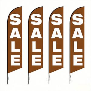 Drapeau fanion durable et résistant aux déchirures, simple face, couleur pleine, personnalisé pour les boutiques, promotion Black Friday - Product Image 1