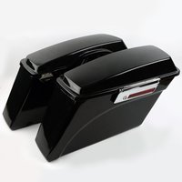 Sac de selle personnalisé pour Harley Davidson Touring 1993 — 2014, sacoche étanche en ABS CVO, boîtier latéral rigide pour motocyclette, noir, 2019
