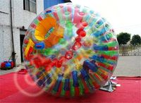 Bonne qualité TPU PVC géant gonflable hamster balle adultes corps herbe zorb balle gonflable zorb balle pour les enfants