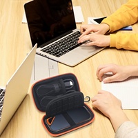 Étui rigide personnalisé en EVA pour SanDisk Extreme Pro/Extreme Portable SSD USB-C - Sac de voyage pour disque SSD - Étui uniquement