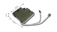 HLD4428 serrure électromagnétique à solénoïde, serrure magnétique intelligente pour système De contrôle d'accès