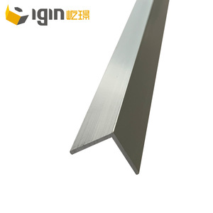 Profilé d'angle en aluminium Yijing 25 mm en forme de L pour mur rideau, usage industriel - Product Image 1