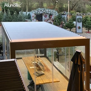 Gazebo Exterior de Aluminio Resistente a la Intemperie con Motor Oculto - Product Image 5