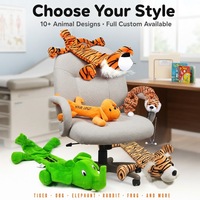 Housse de stéthoscope en peluche personnalisée en gros, motif tigre, mignonne et douce, étui animalier, cadeau pour infirmière, OEM ODM médical