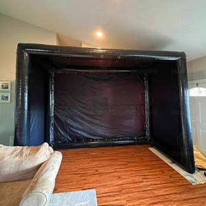Carpa Portátil Inflable para Simulador de <span class=keywords><strong>Golf</strong></span> con Pantalla de Cine para Interiores y Exteriores - Product Image 5