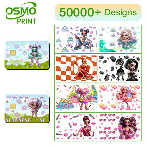 สติกเกอร์ลายวัวสำหรับห่อบัตรเครดิต บัตรธนาคาร ขนาดเล็ก ลายธีมครู สำหรับโรงงาน OSMO ขายส่ง แบบ UV DTF - Product Image 4